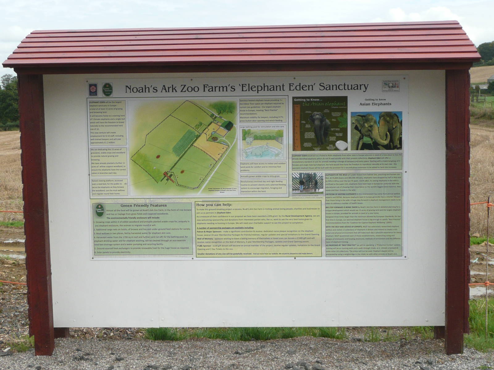 Plans for Elephant Eden .