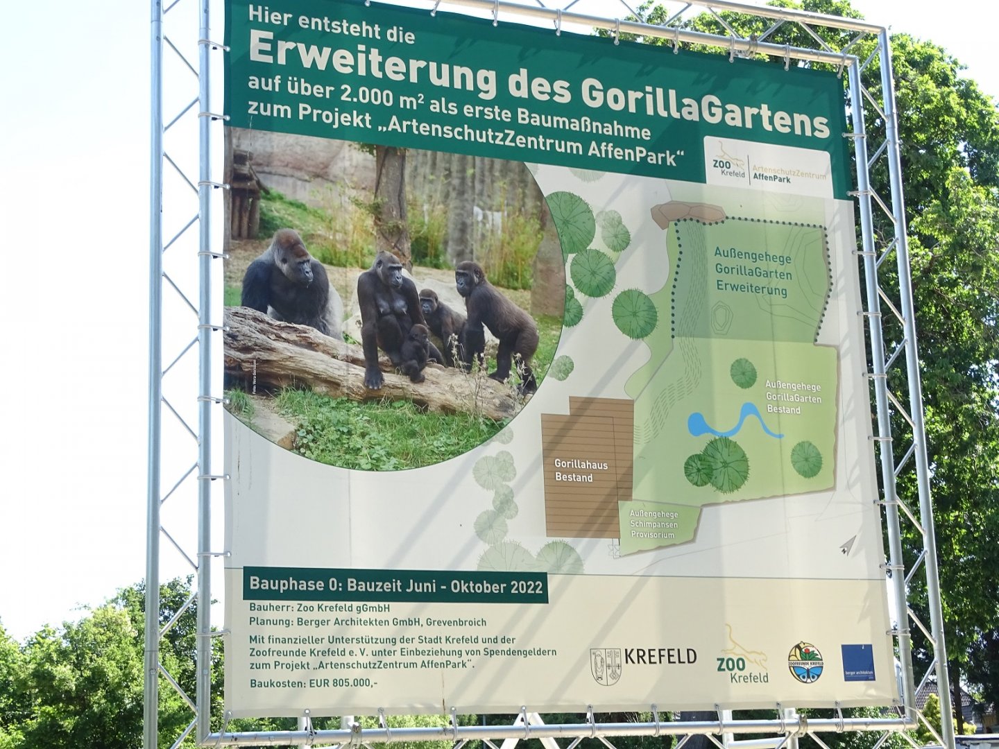 Plans for gorilla habitat expansion (07/22)