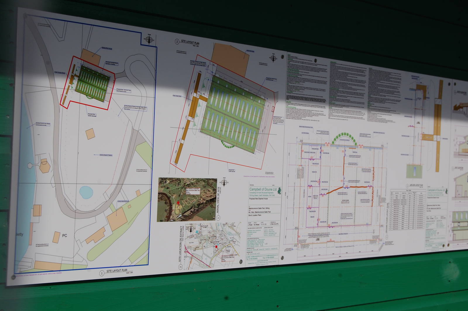 Plans for New Elephant House