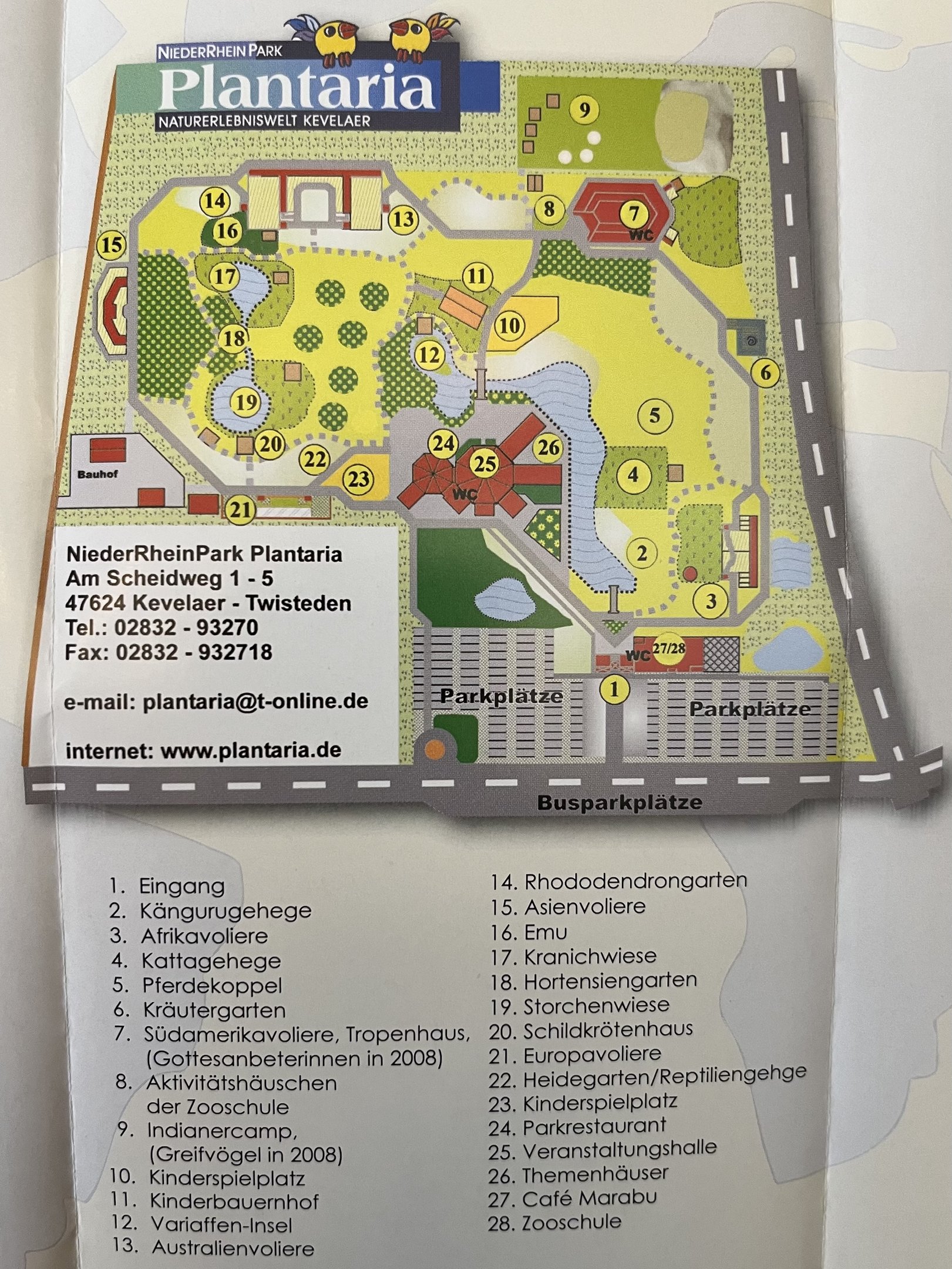 Plantaria Map - undated
