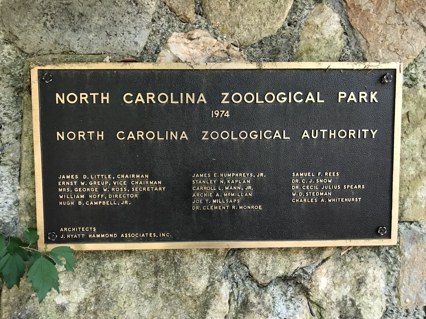 Plaque in Akiba Market Plaza