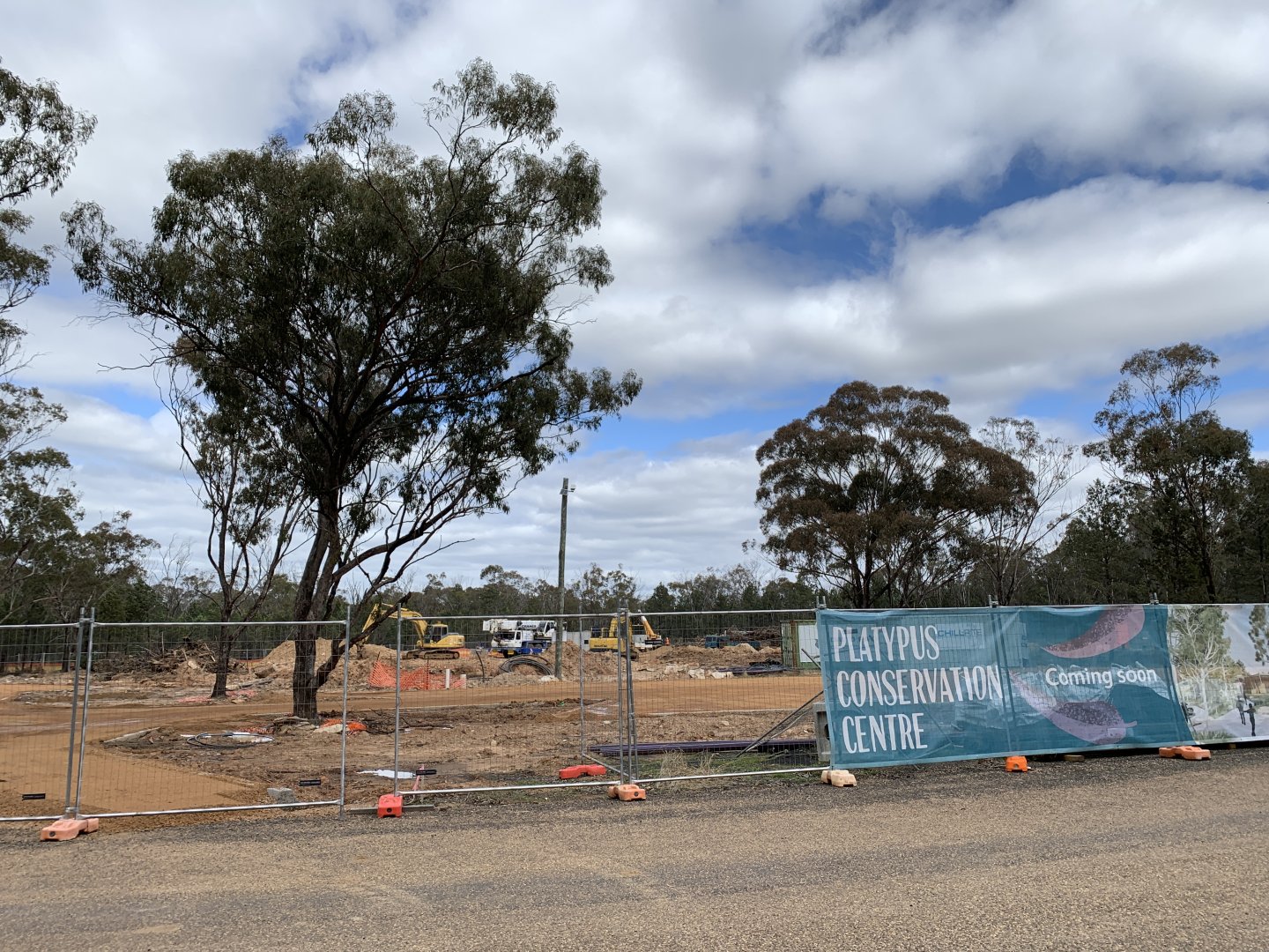 Platypus Conservation Centre Construction