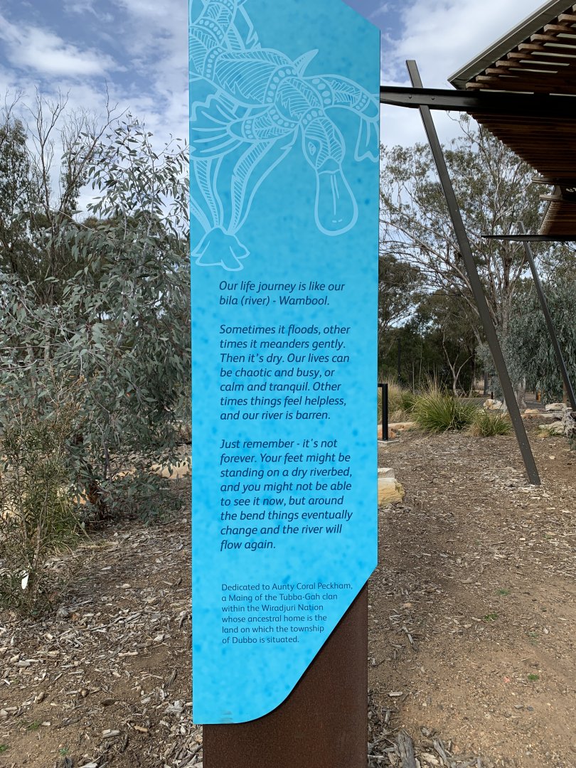 Platypus House Signage