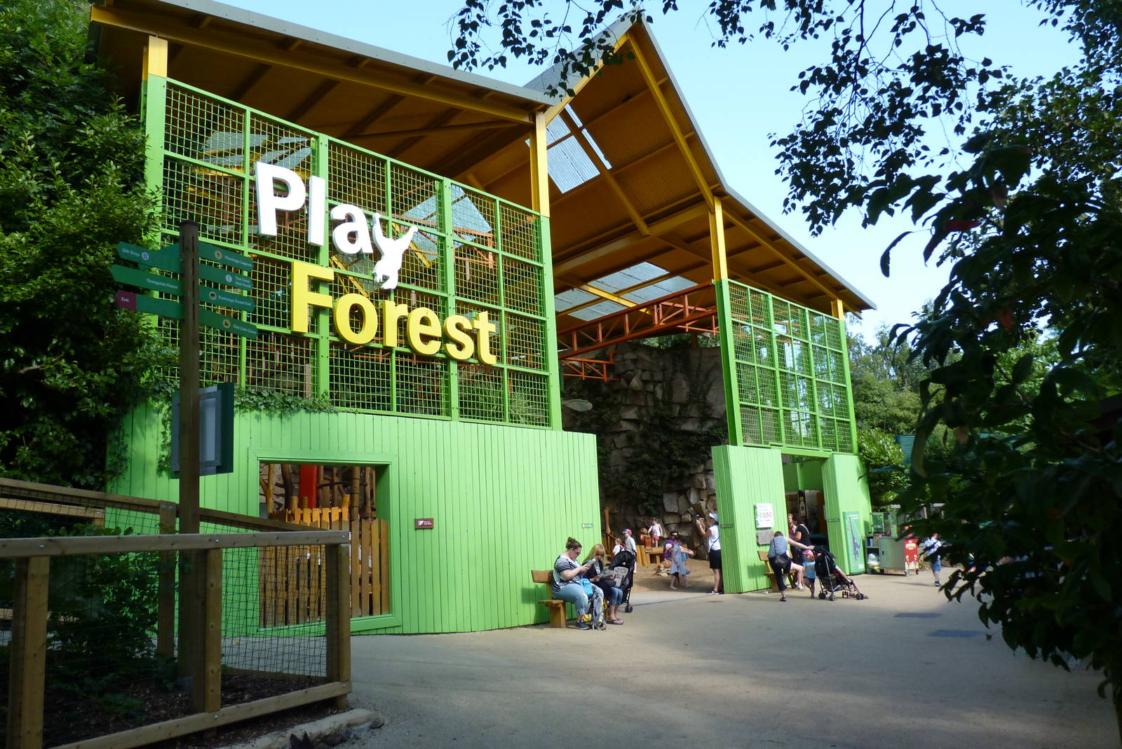 Play area, July 2016