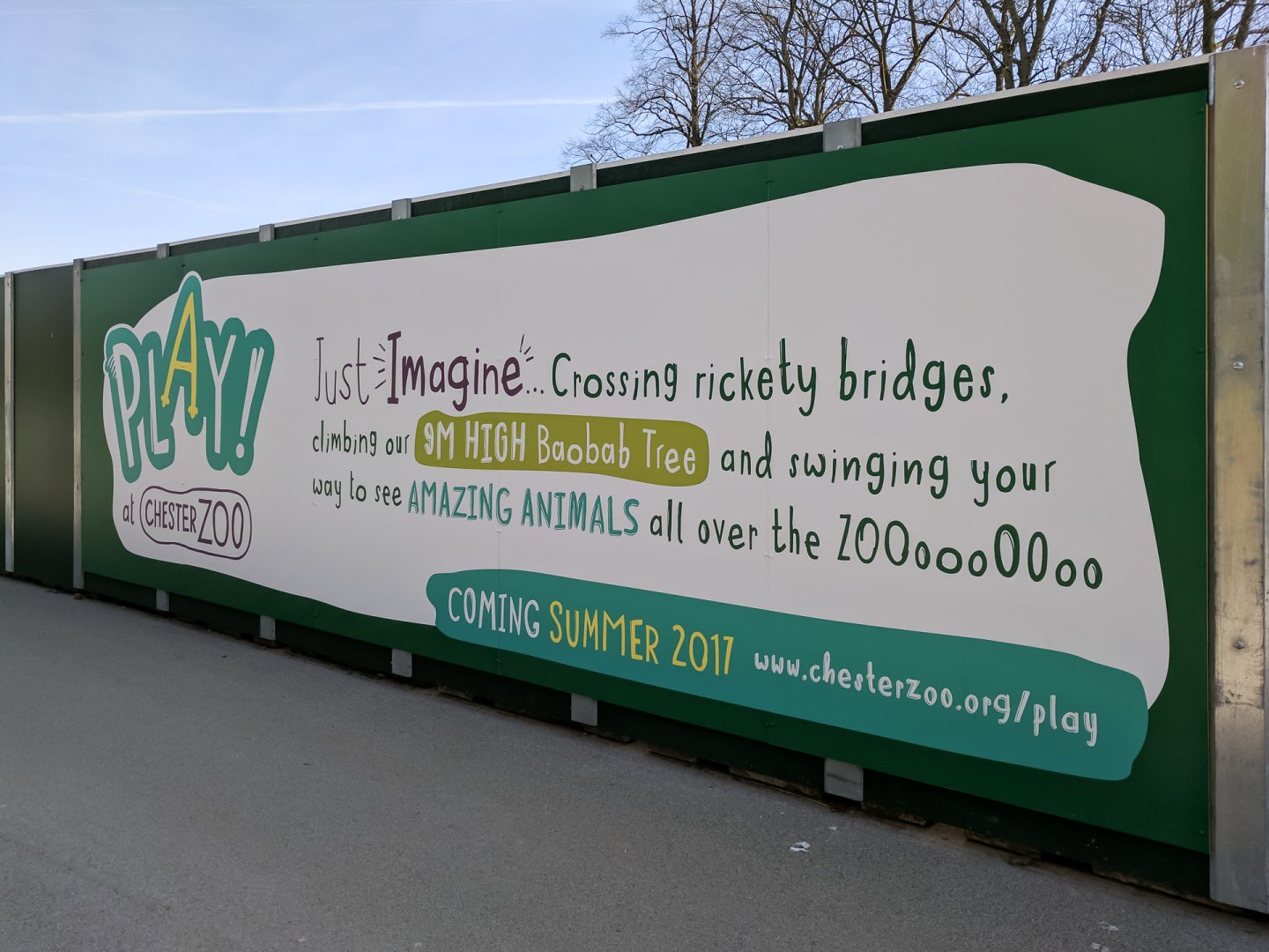 Play at Chester Zoo - 26/03/2017