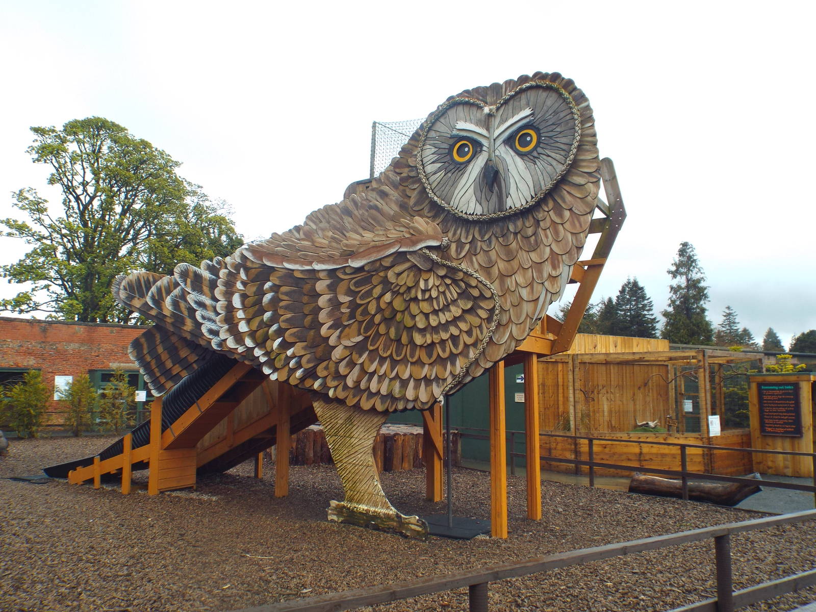 Play Equipment at Scottish Owl Centre - May 6th 2015