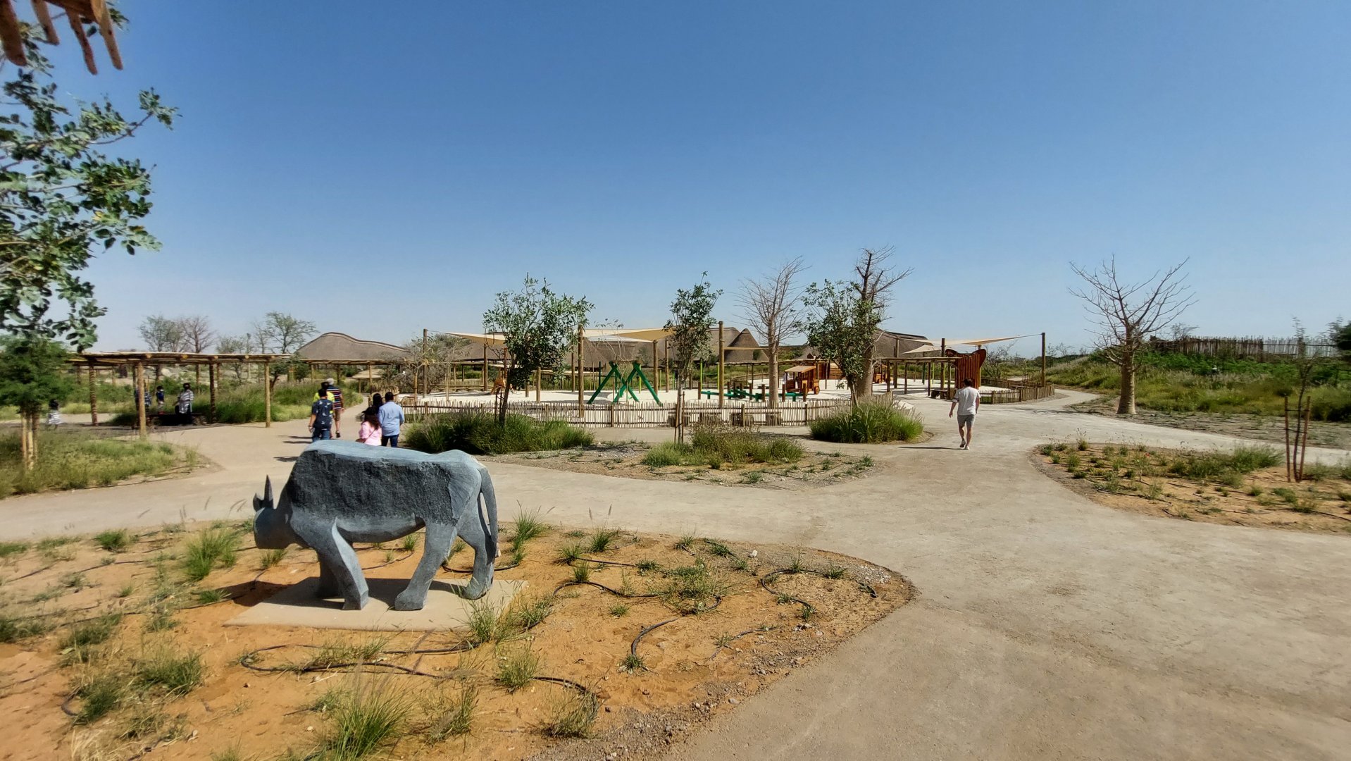 Playground at Safari camp