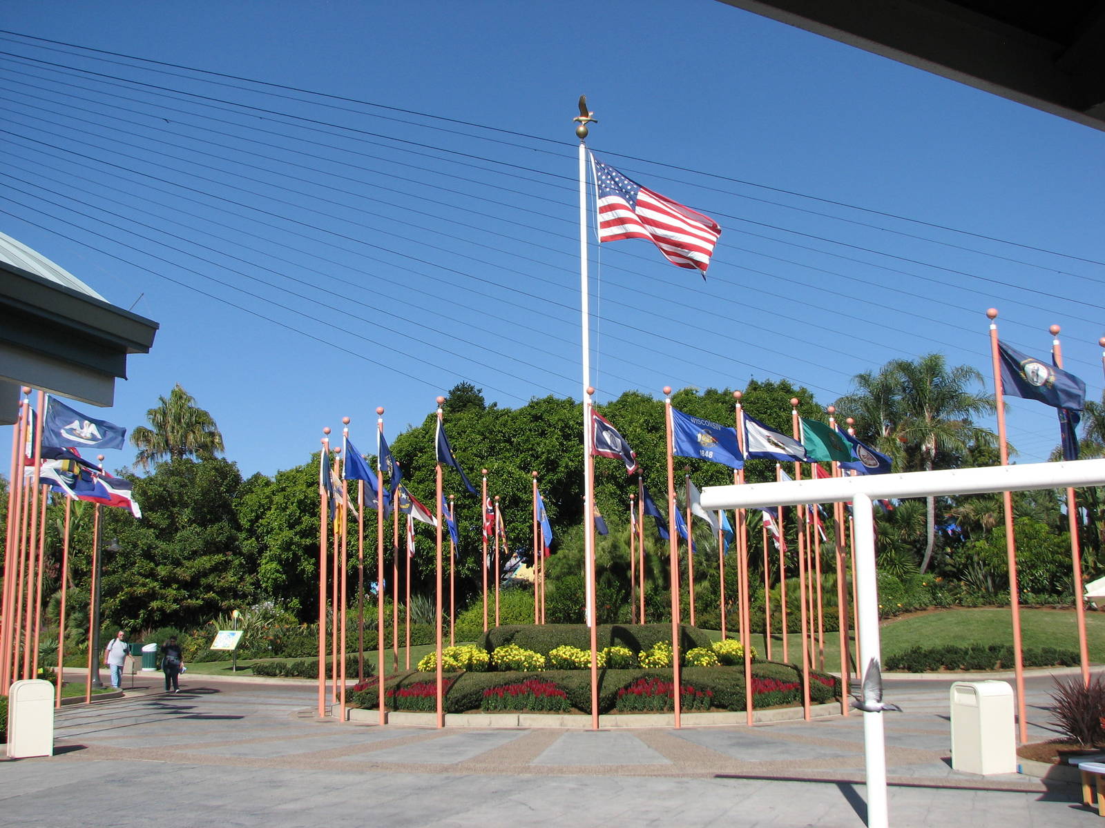Plaza in front of Seaport Market