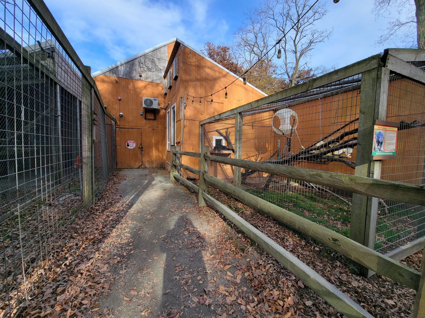 Plumpton Park - Side of building