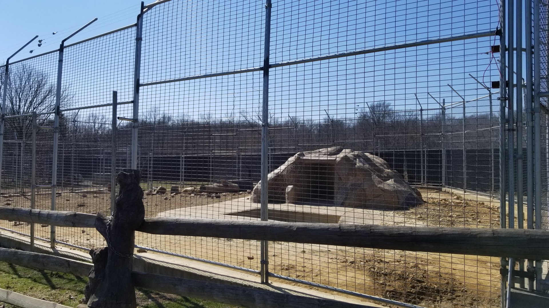Plumpton Park Zoo - Another eurasian brown bear exhibit