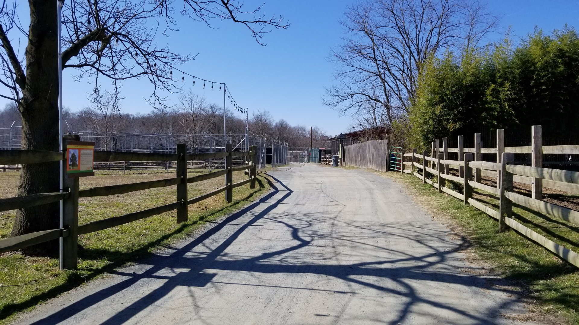 Plumpton Park Zoo - path to second carnivore area