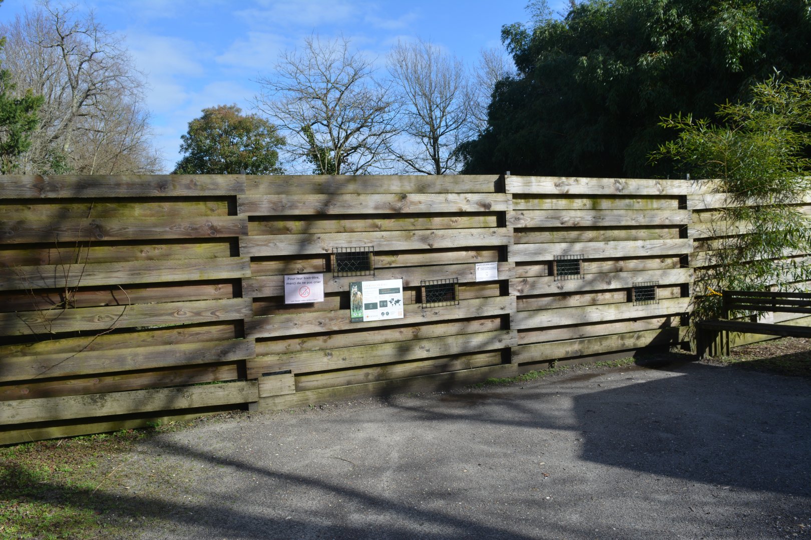 Point of view of the maned wolf area