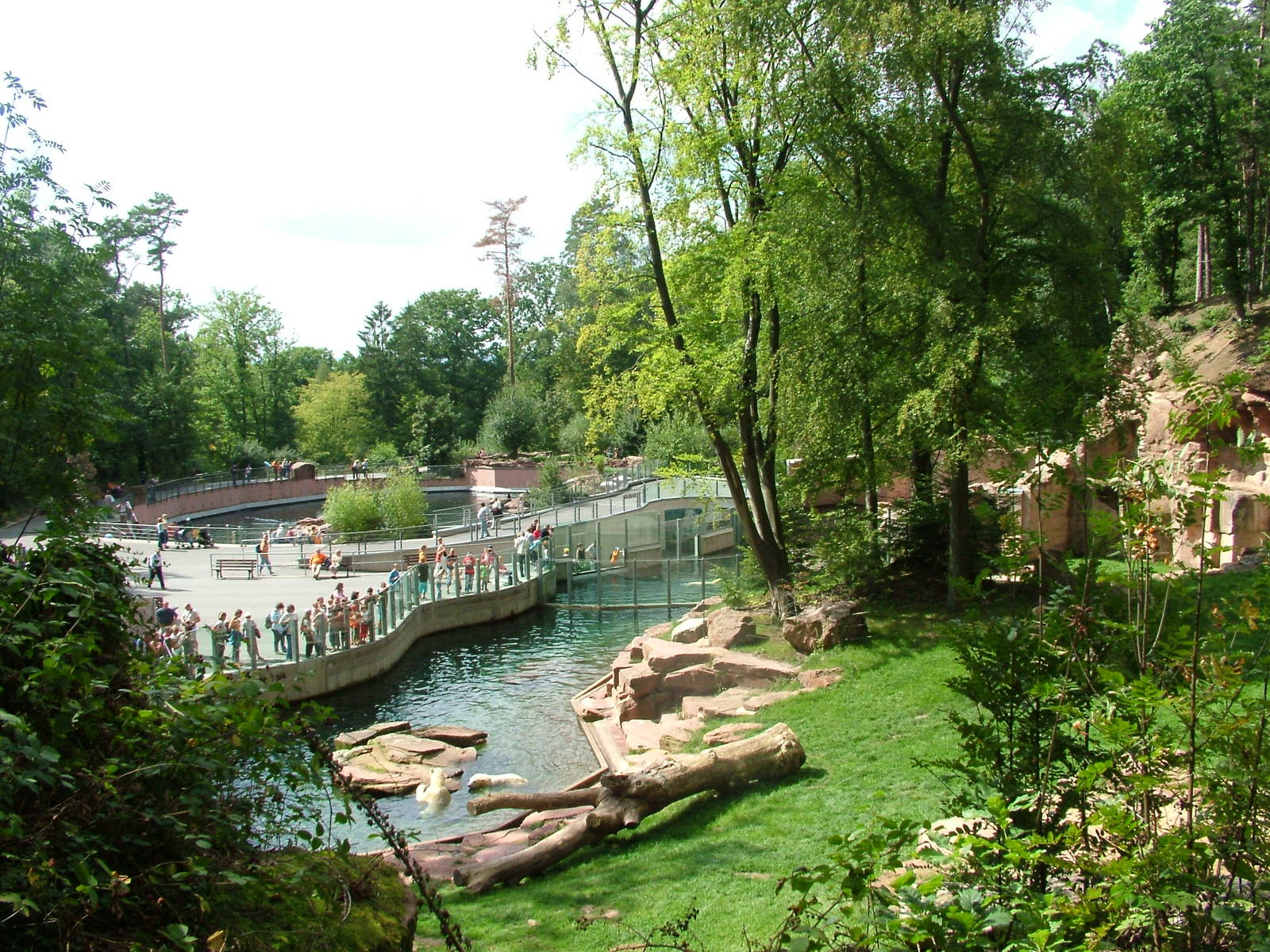 Polar Bear and Pinniped enclosures at Nuremberg Zoo 2006