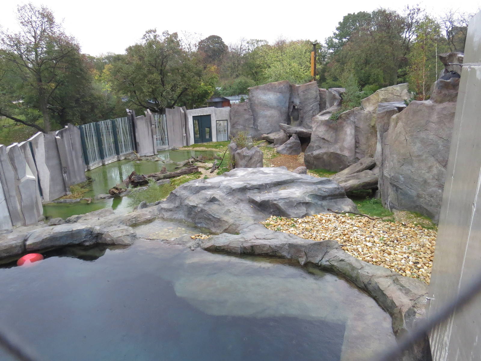 Polar bear enclosure, Franz Josef Land, October 2014.