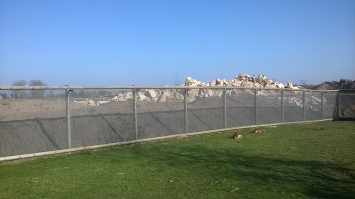 Polar Bear enclosure so far