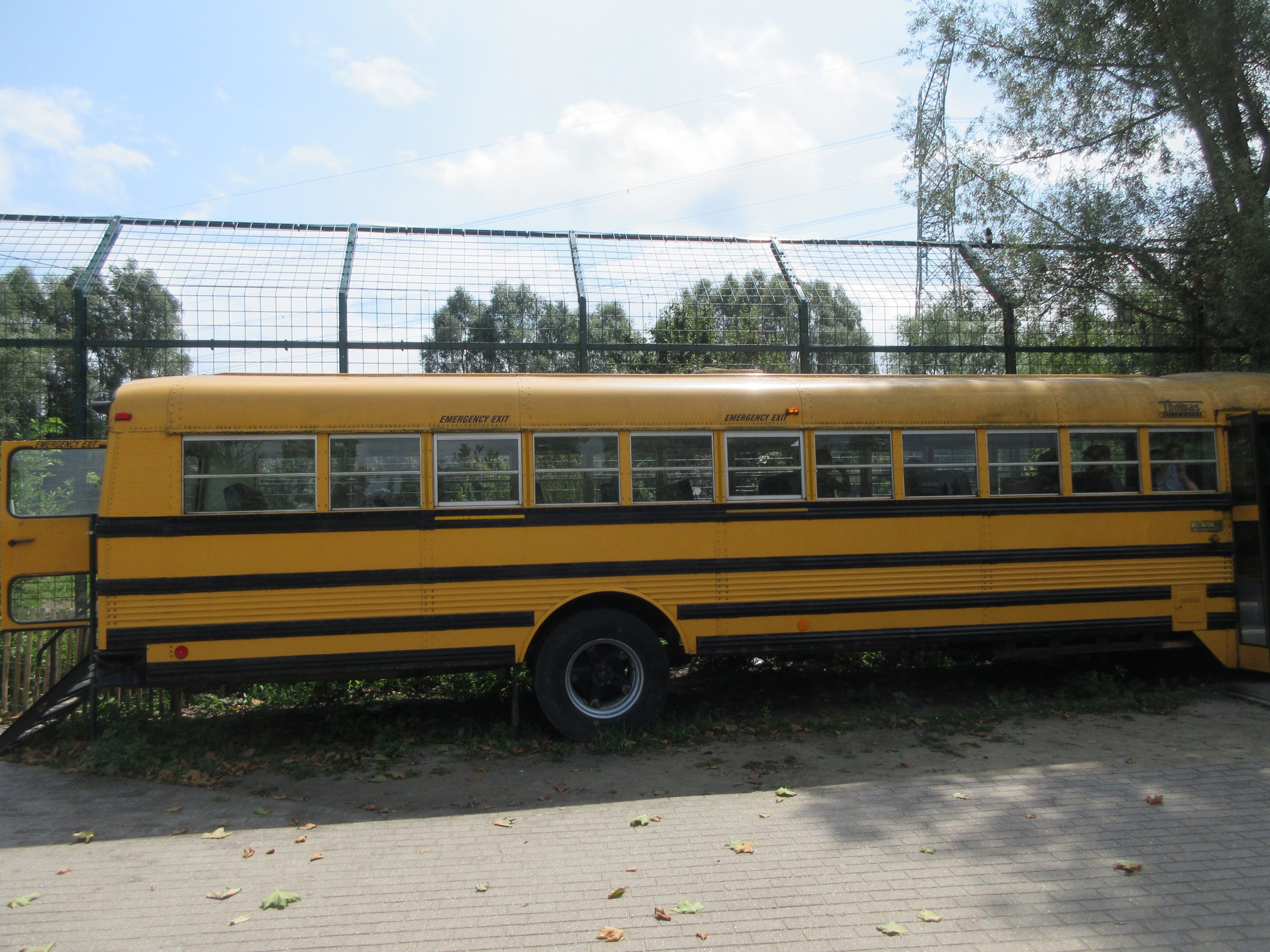 Polar Bear Exhibit #2 - viewing from bus