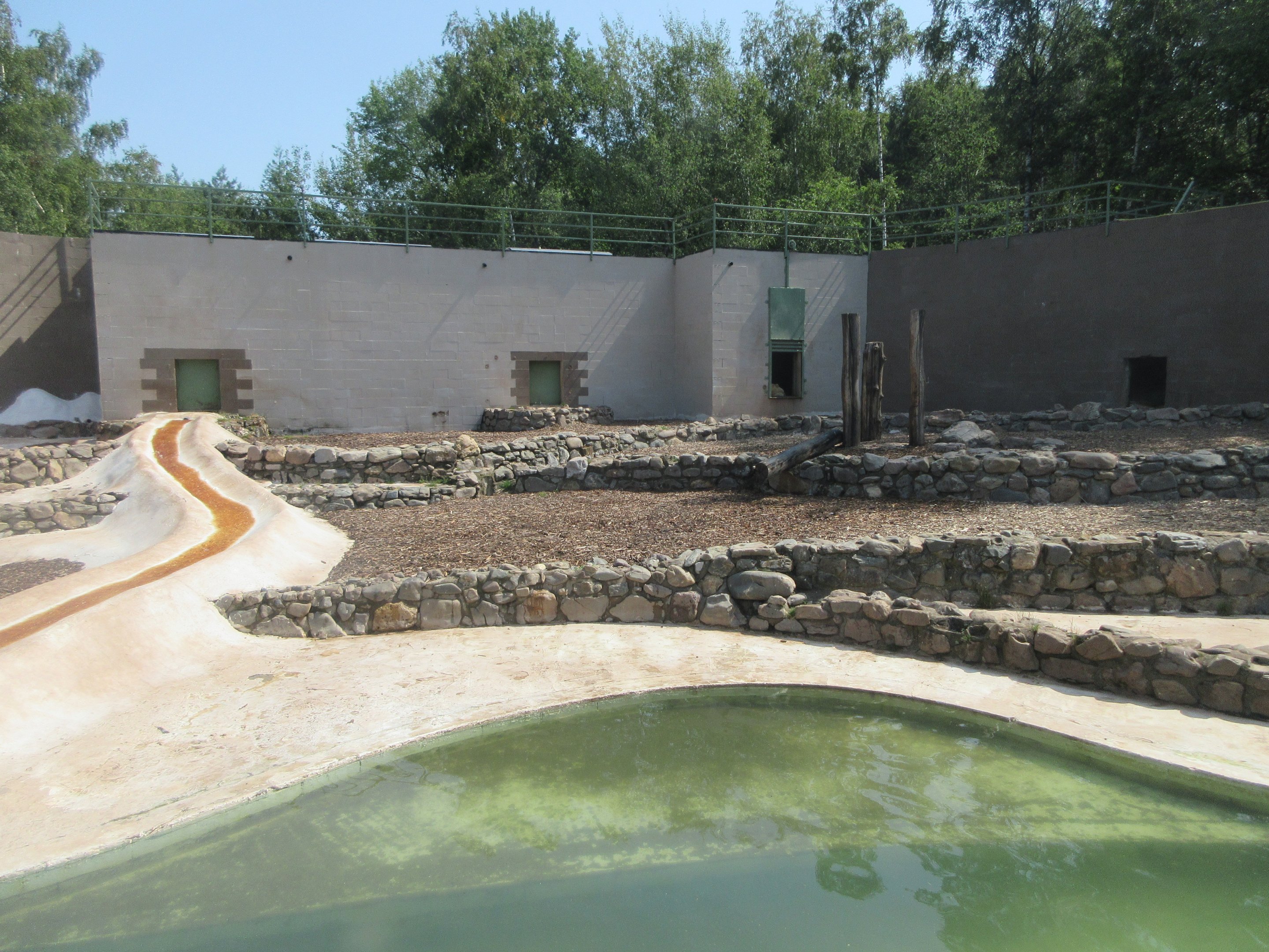Polar Bear Exhibit (a portion of the enclosure)