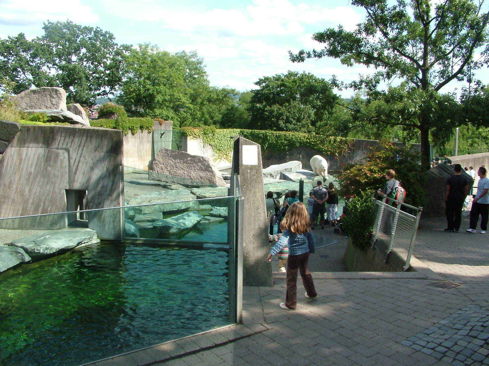 Polar Bear Exhibit at Wilhelma, Stuttgart 02/09/10