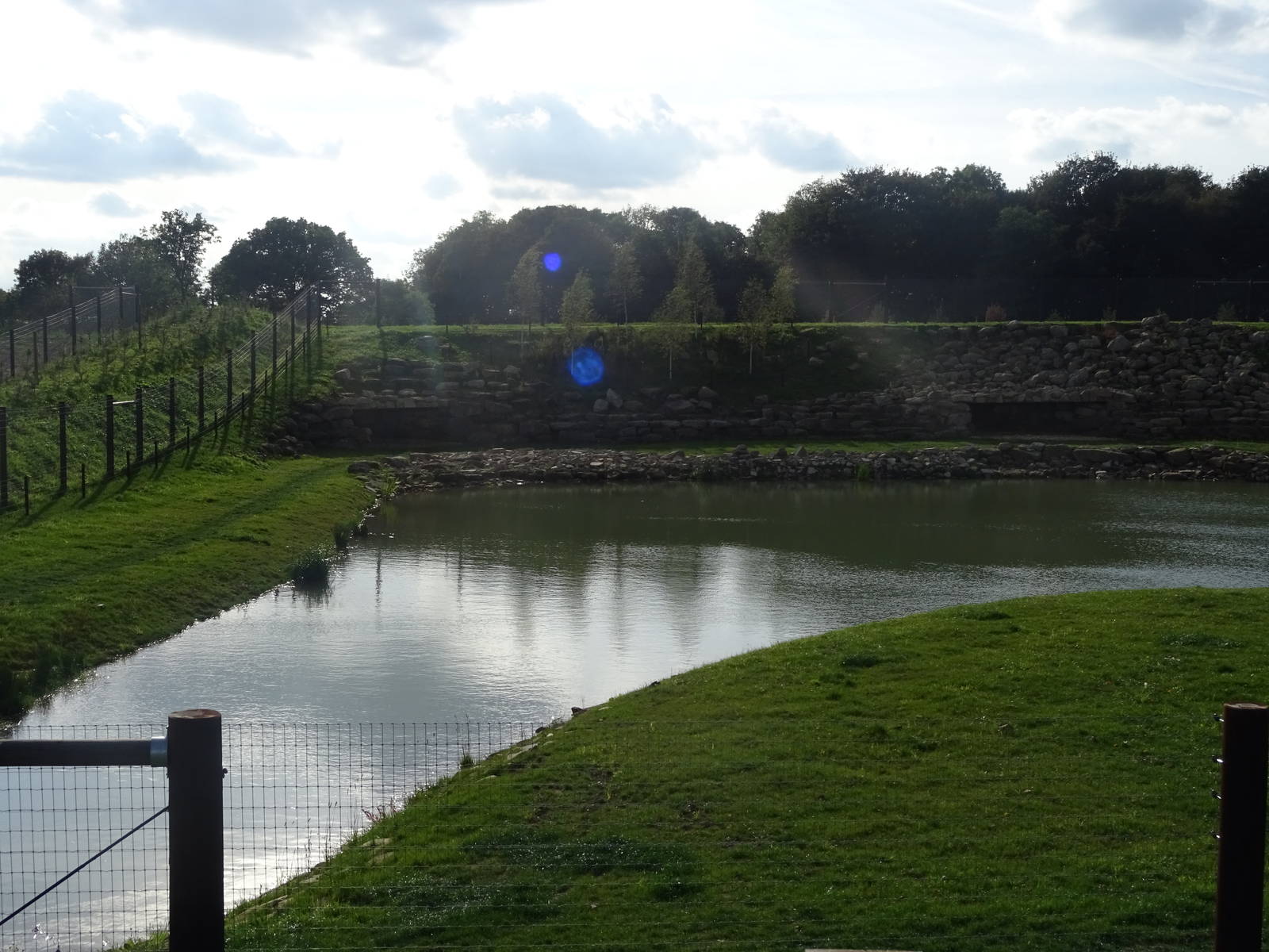 Polar Bear Exhibit at Yorkshire Wildlife Park