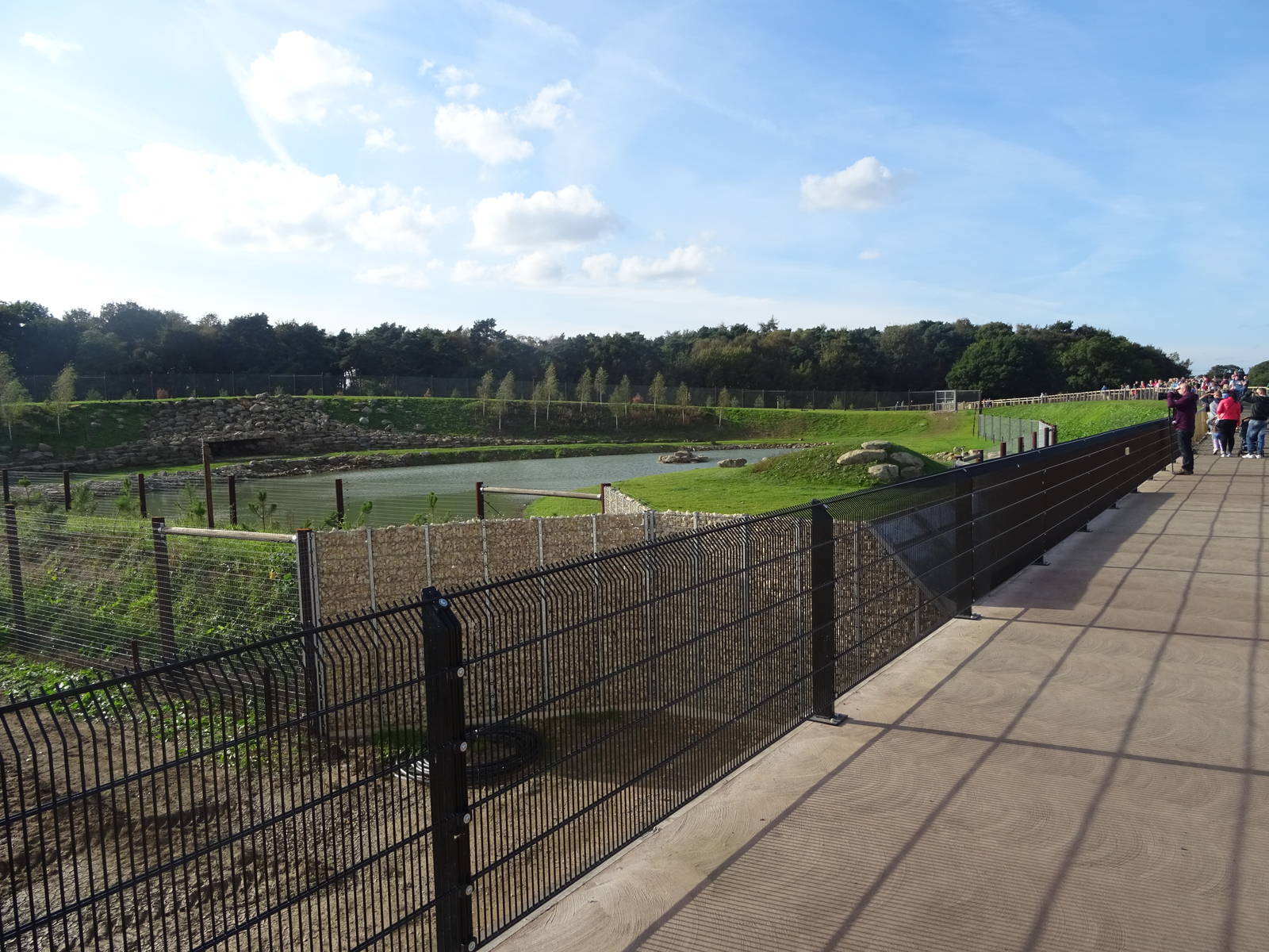 Polar Bear Exhibit at Yorkshire Wildlife Park