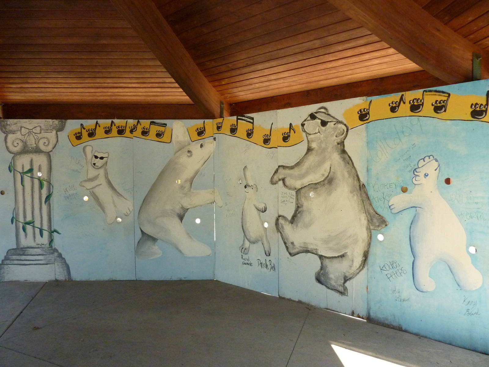 Polar Bear Exhibit Mural - Opening Summer 2010