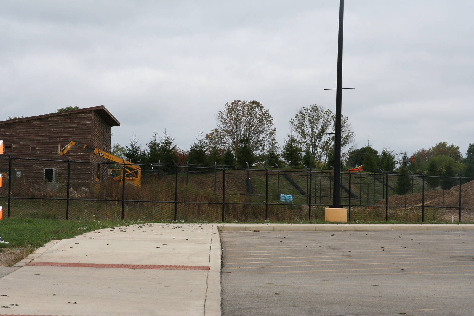 Polar Bear Exhibit, Under Construction