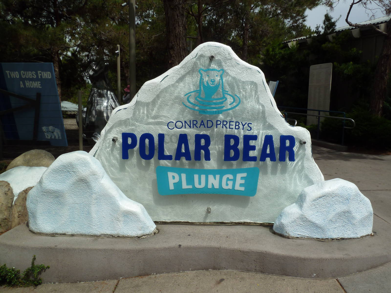 Polar Bear Plunge - Entrance Sign
