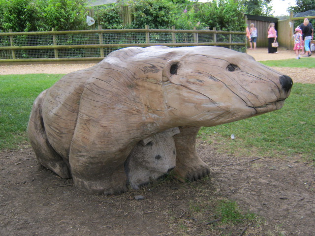 Polar Bear sculpture 2012