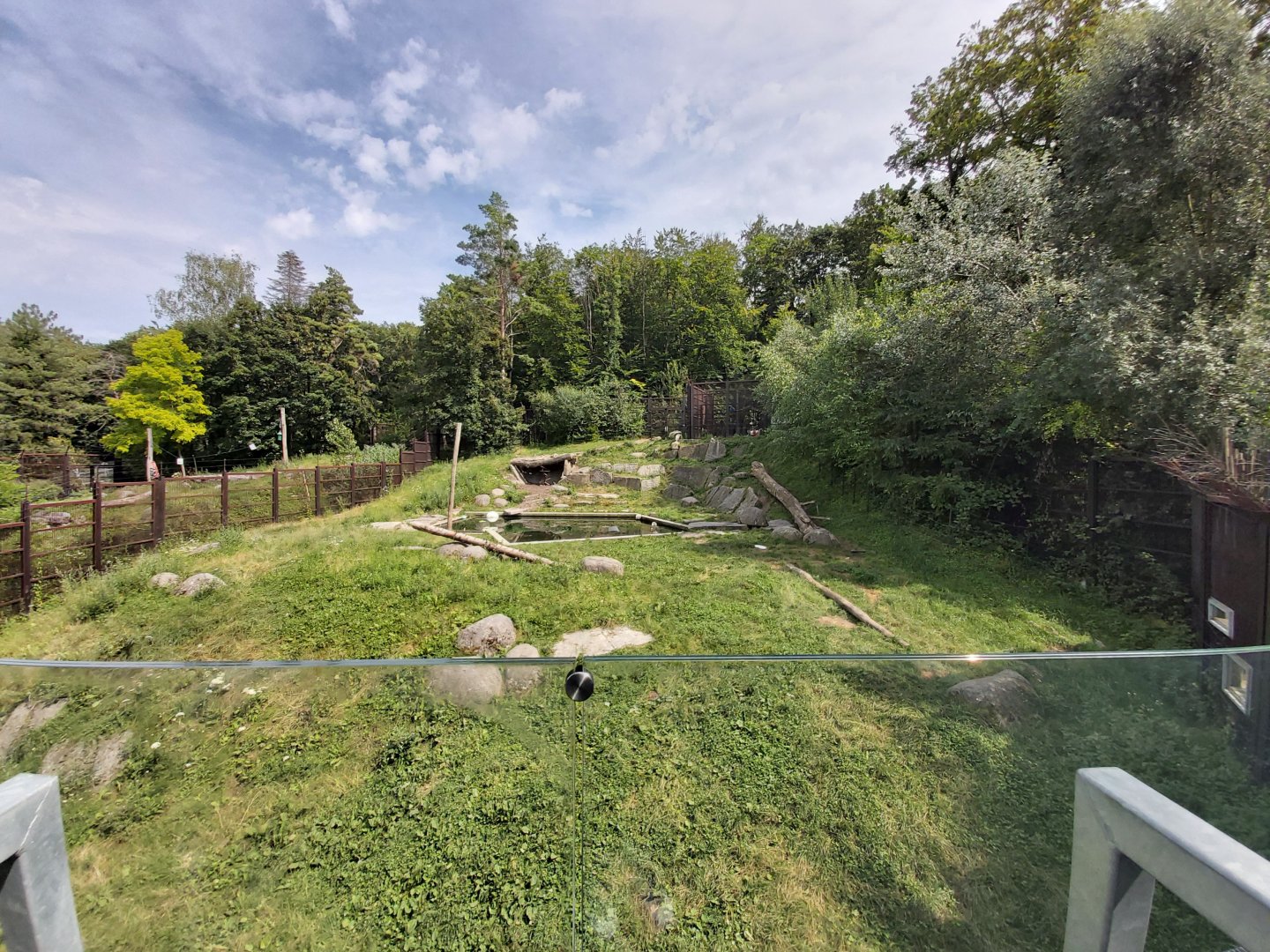 Polar bear second enclosure