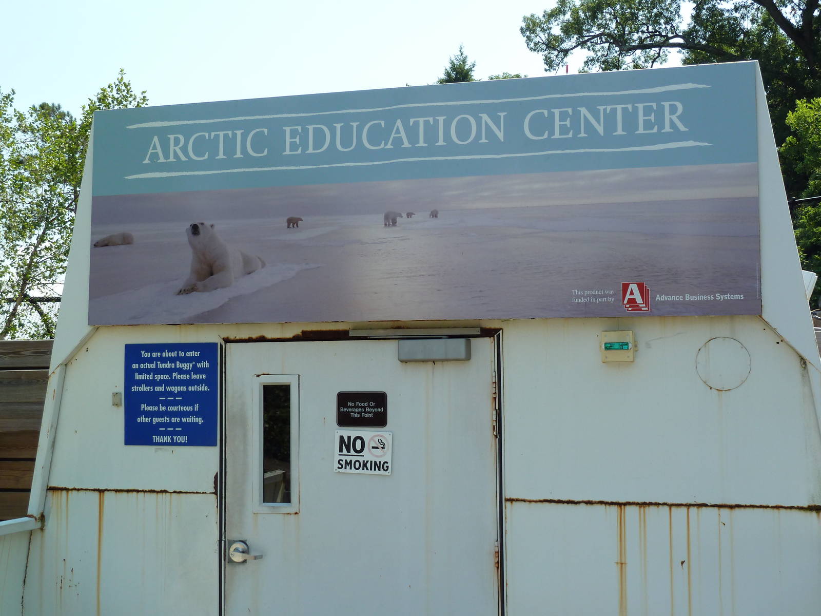 Polar Bear Watch - Tundra Buggy Entrance