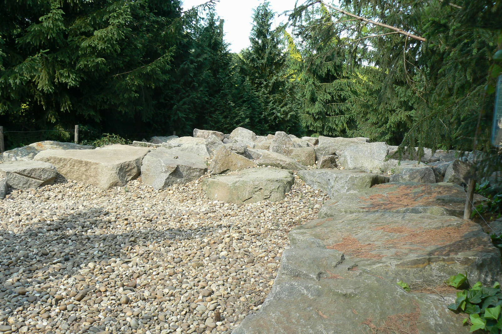 Polar bears enclosure - ground part