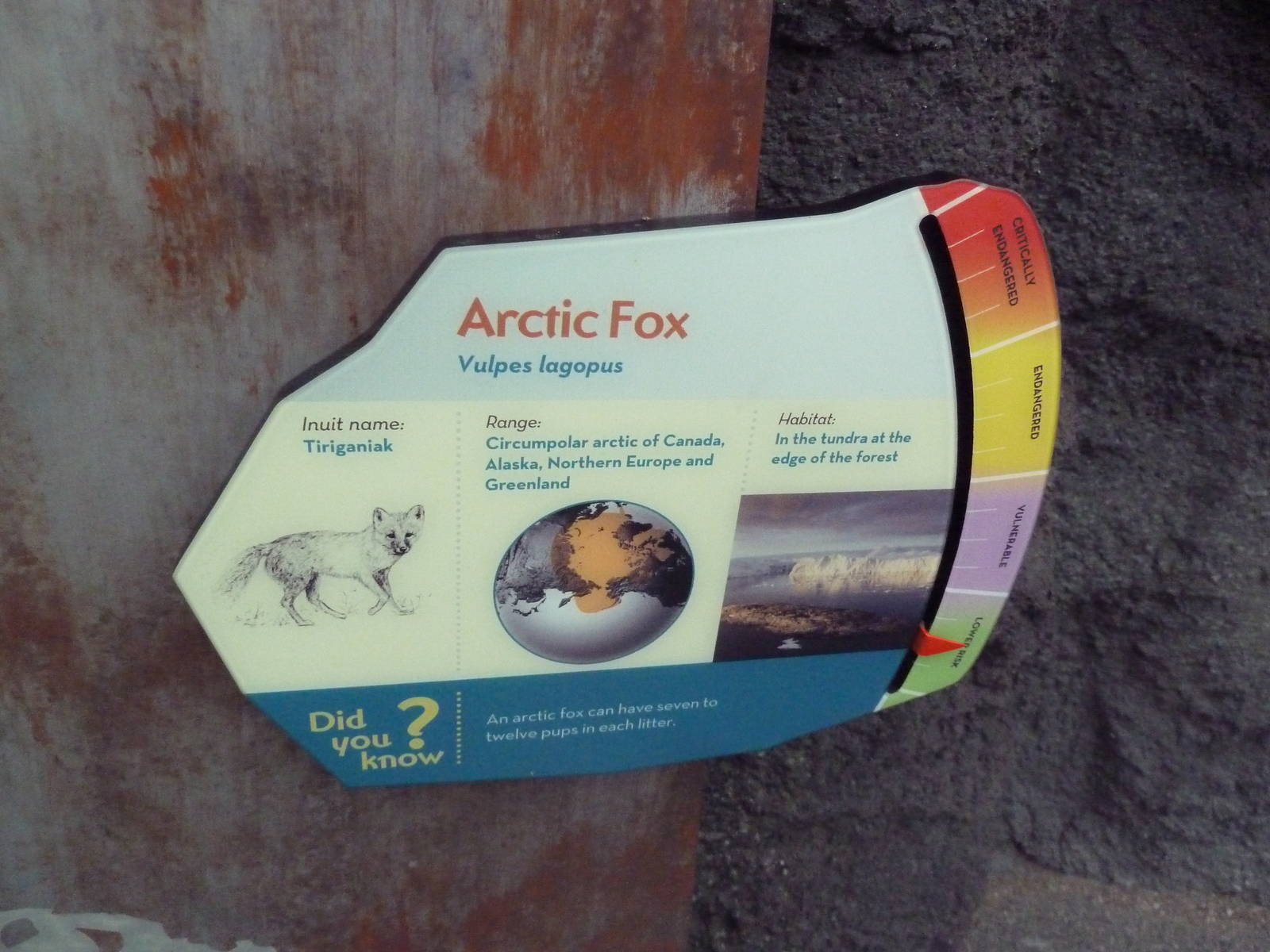Polar Extremes: Arctic Shores (New in 2012) - Signage Example