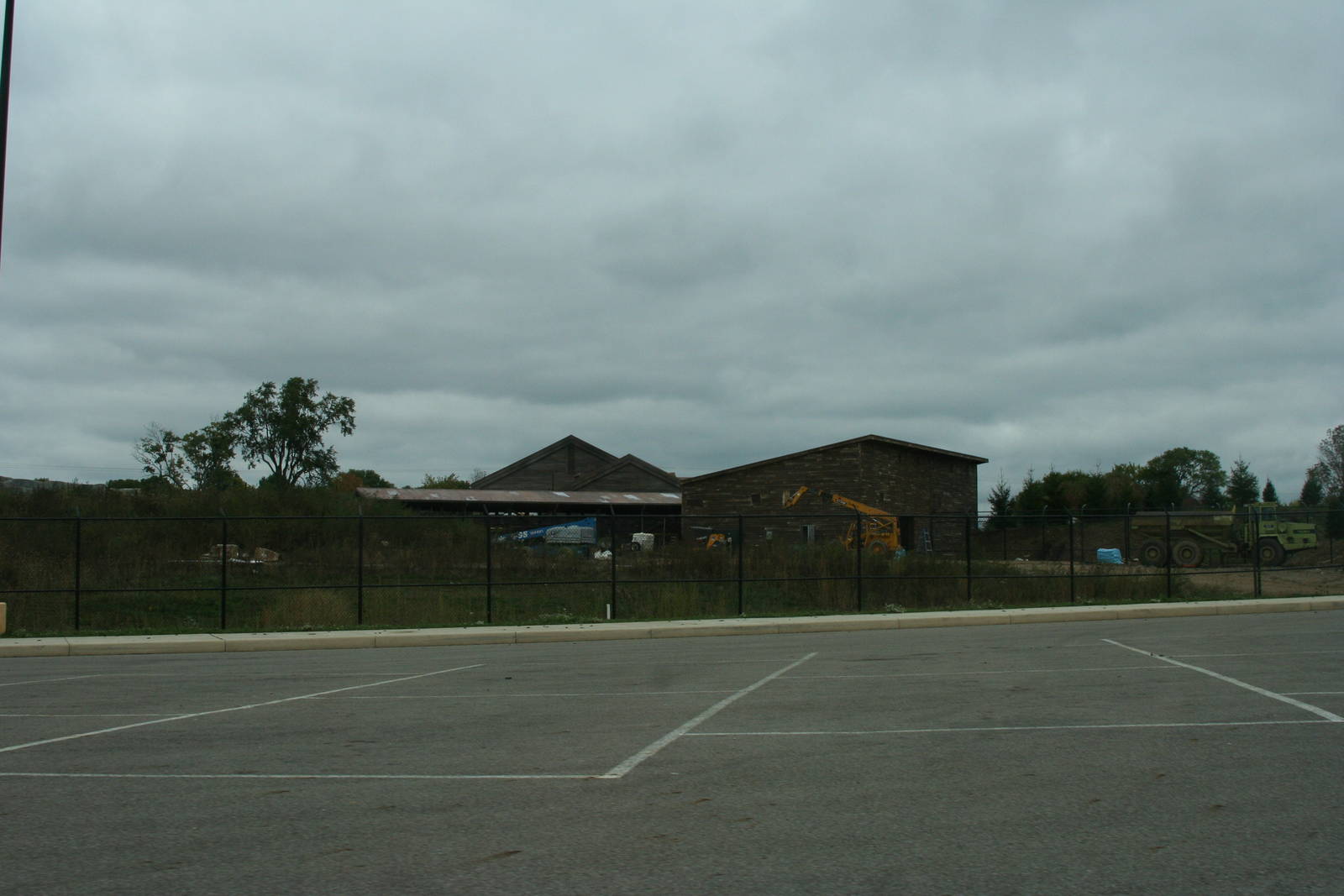 Polar Frontier Construction View from Parking Lot