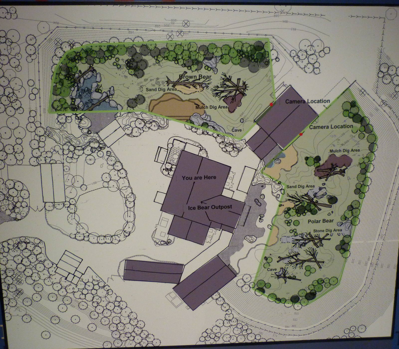 Polar Frontier Exhibit Layout