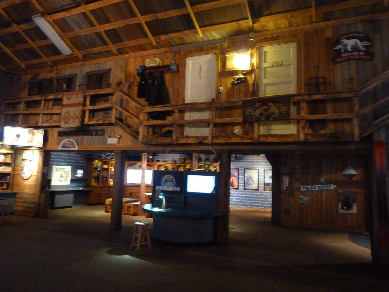 Polar Frontier Inside Building