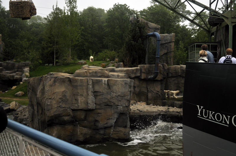 Polarbearenclosure at Hannover