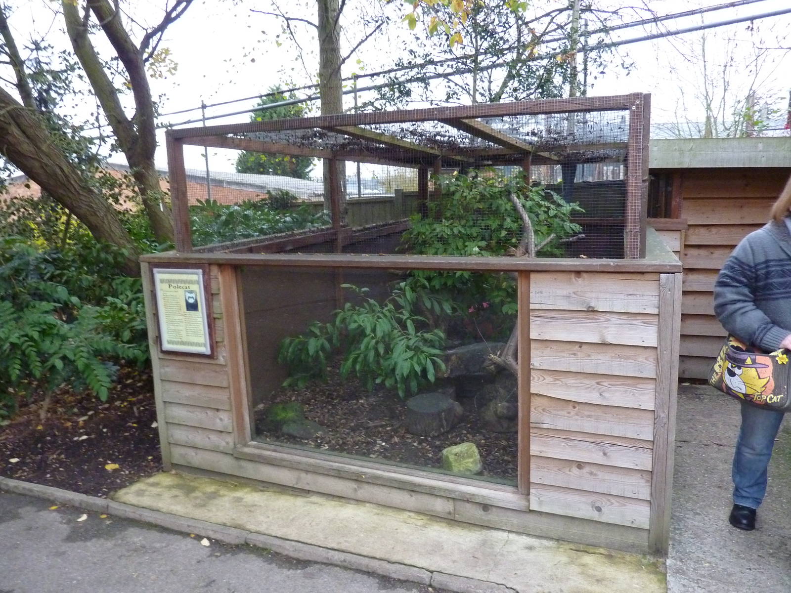 Polecat enclosure