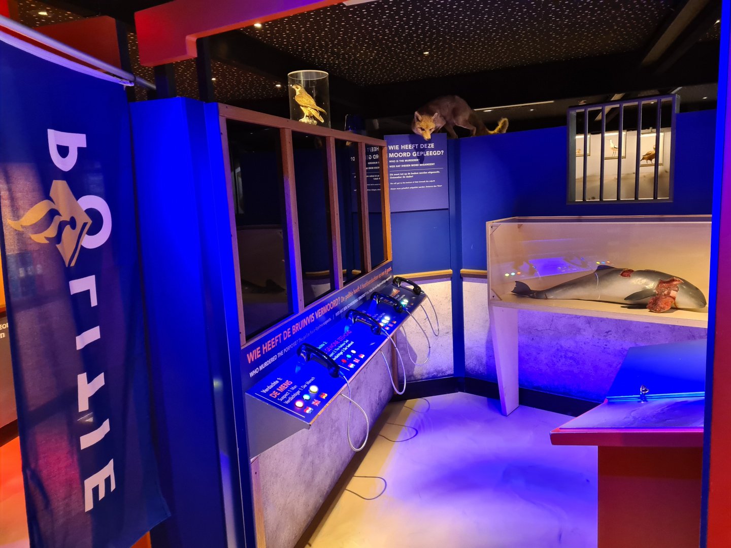 Police station in Wadden city