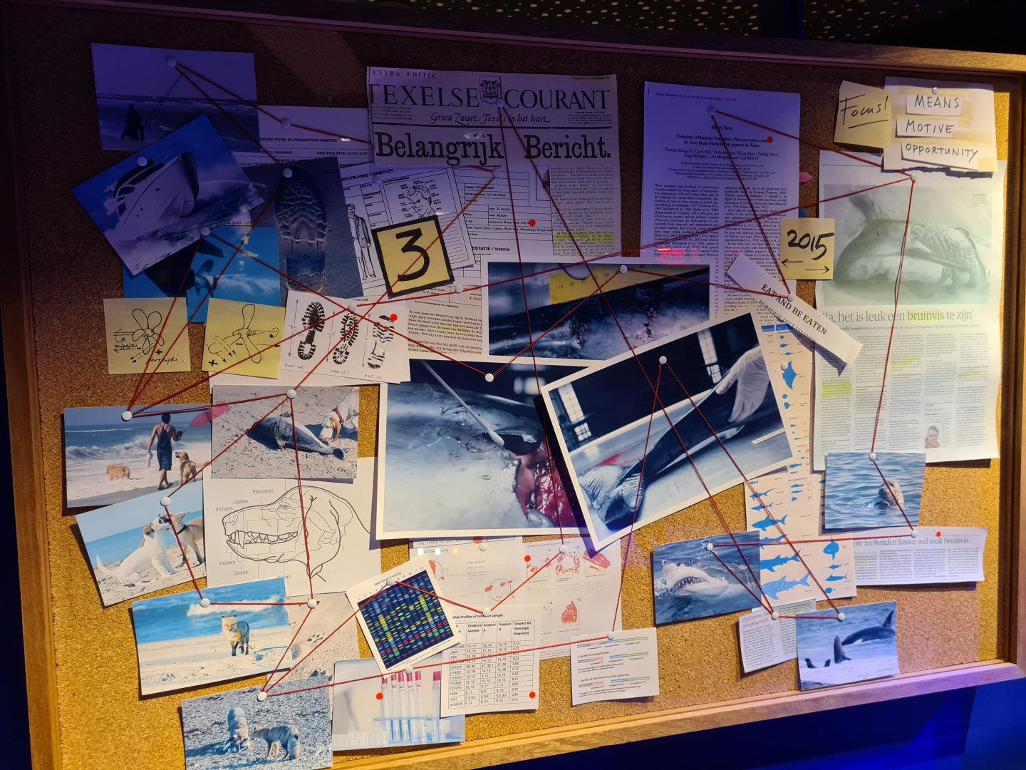 Police station interior