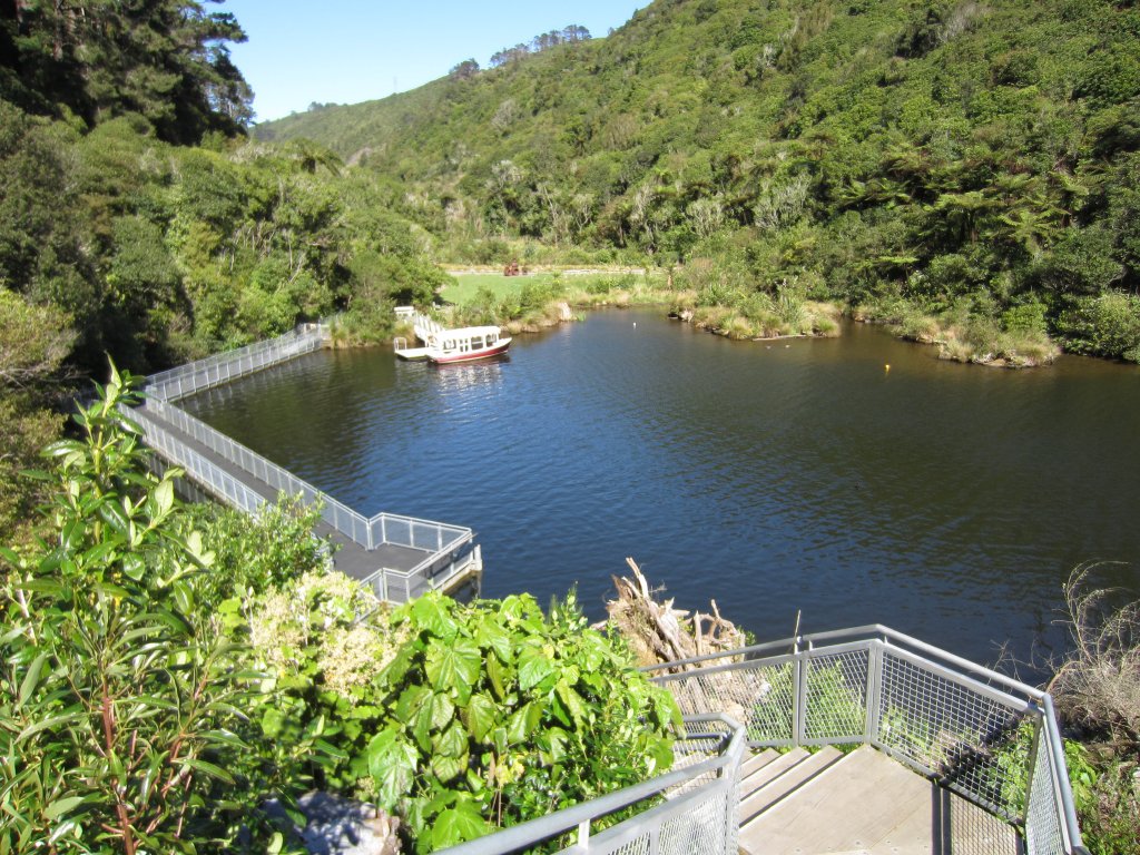 Pontoon, dock and electric boat