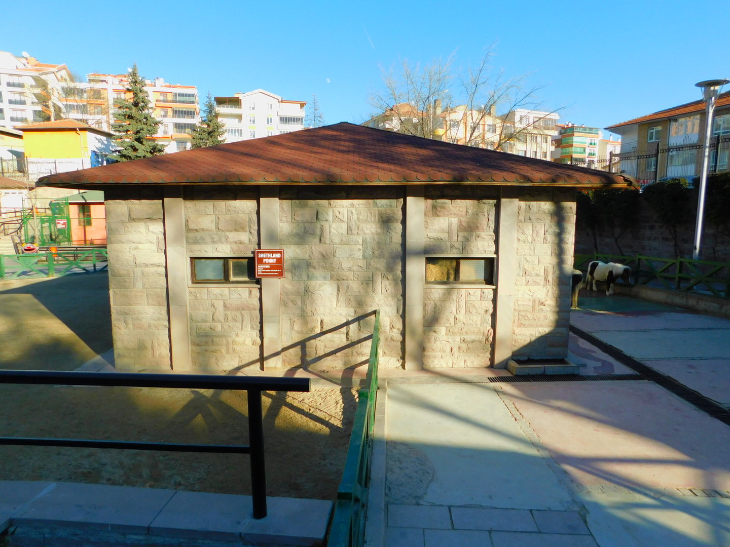 Pony Stable at the Ankara Domestic Animals Park