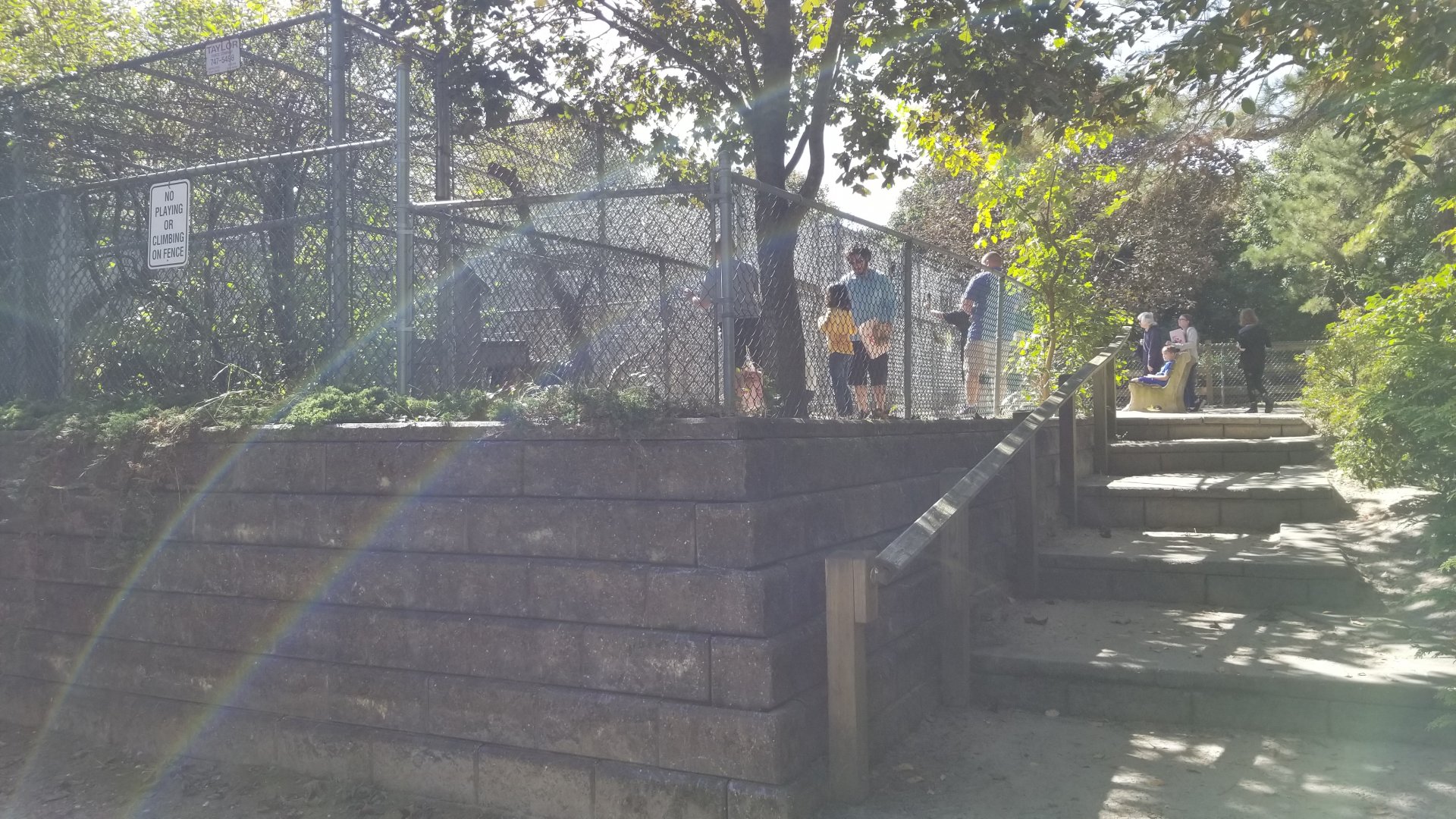 Popcorn Park - Back of primate building, more exhibits