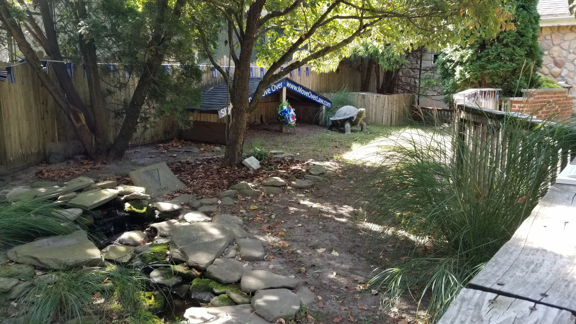 Popcorn Park - Law enforcement tortoise yard