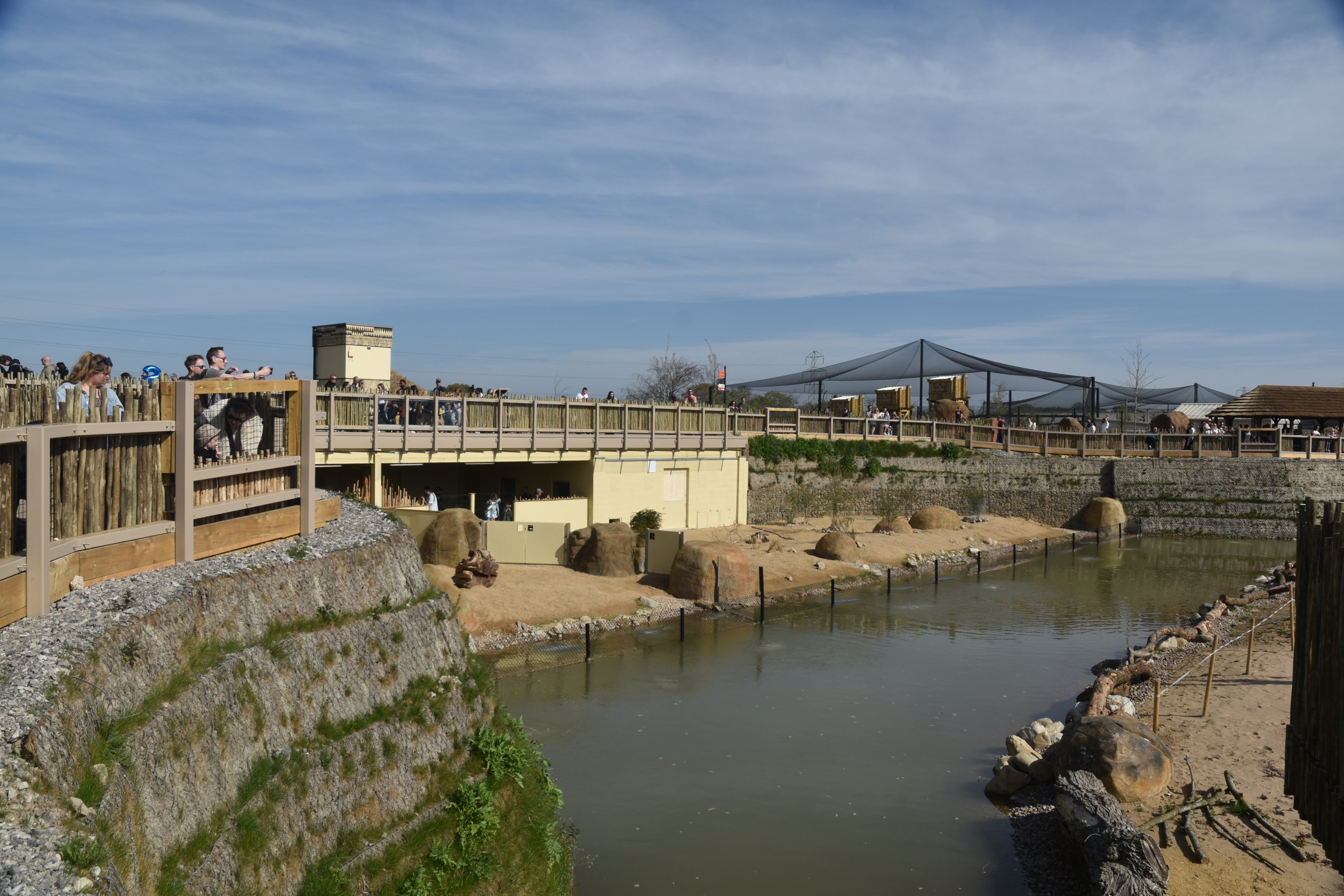 Porcupine and Fox Enclosures, Heart of Africa at Chester, 12th April 2025