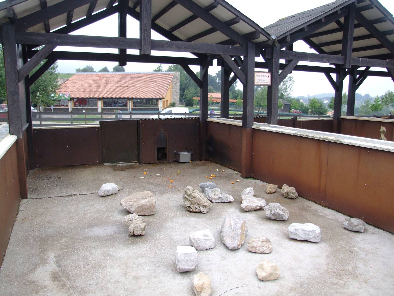 Porcupine Enclosure at Cabarceno, 11/06/15