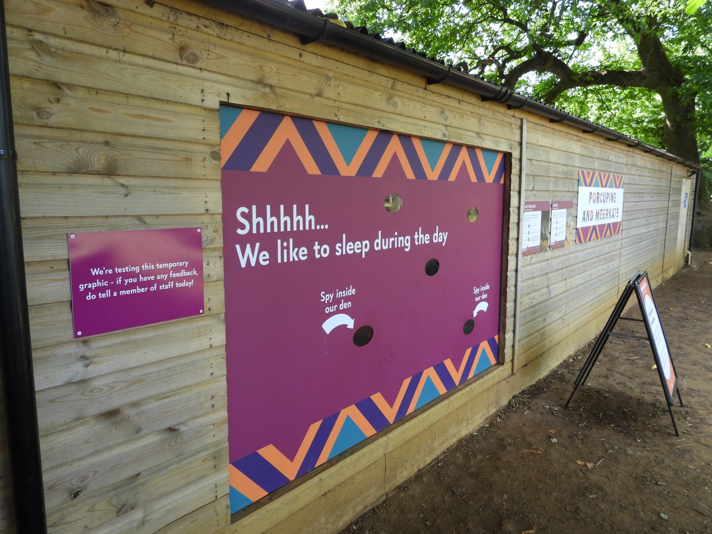 Porcupine House temp window