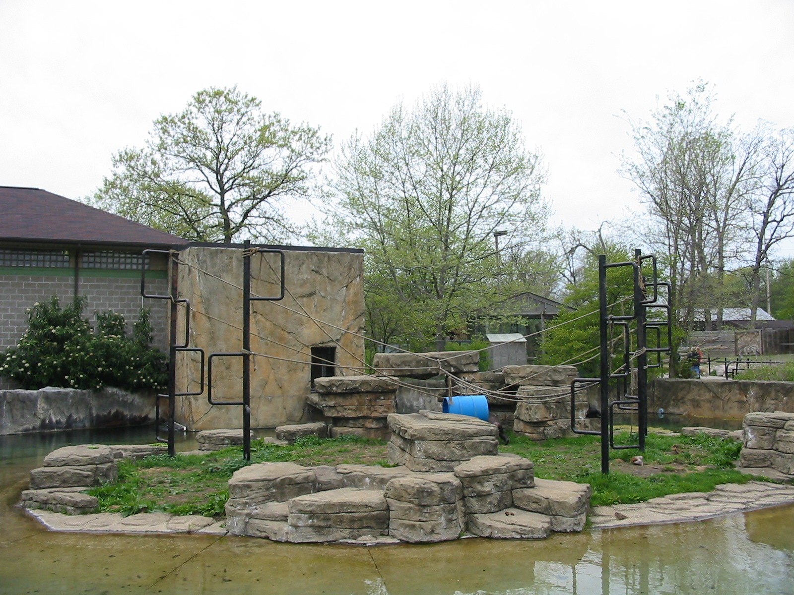 Potawatomi Zoo 2003 - Spider Monkey exhibit?
