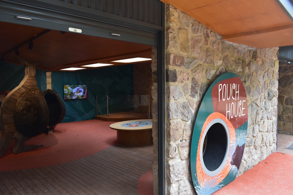 Pouch House Entrance