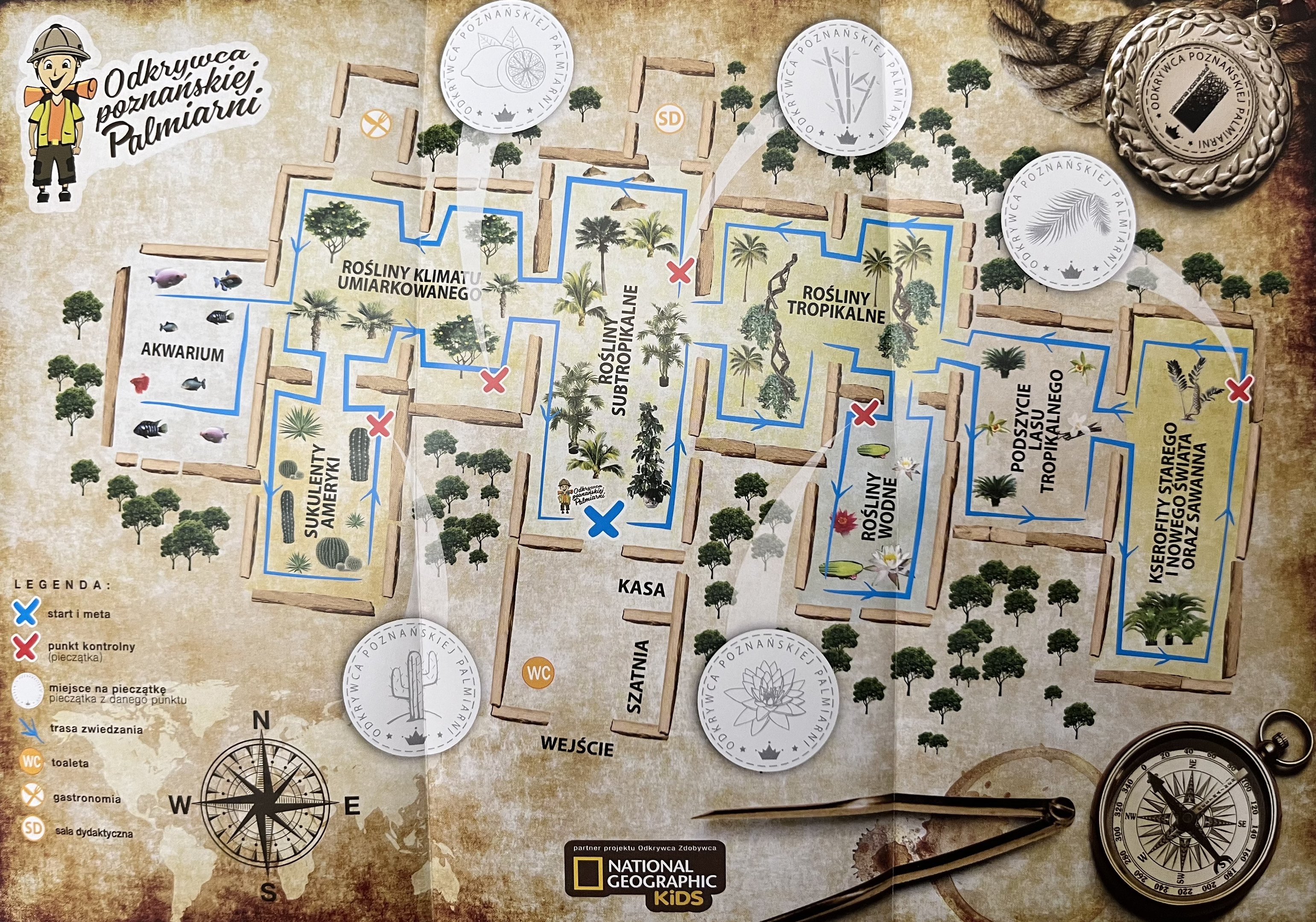 Poznan Palm House Map - undated