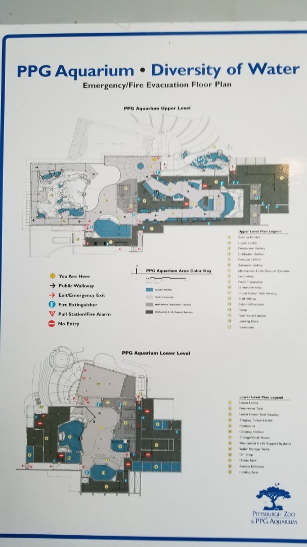 PPG Aquarium - map